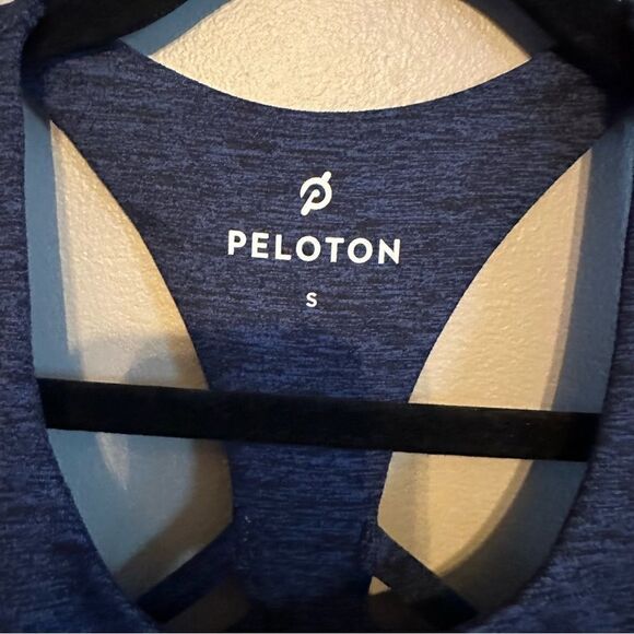 Peloton heathered navy blue size small sports bra - Picture 3 of 6